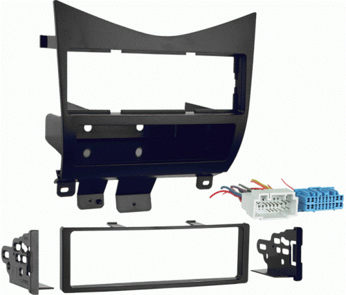 Metra 99-7862 Honda Accord 2003-2007 Dash Kit, Mounts aftermarket radio in console pocket location, Recessed DIN radio opening, ISO mount radio compatible using snap-in ISO radio mounts and trim ring, Comes complete with harness that will provide all the connections to install an aftermarket unit using factory speaker power and ground wires, Comes complote with built-in under radio pocket, Includes harness, UPC 086429101696 (997862 9978-62 99-7862)