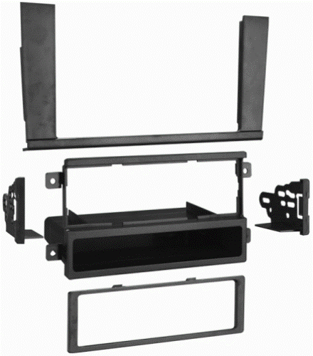 Metra 99-7863 03-11 Honda Element DIN Mount Kit, Holds either DIN or ISO DIN units, Metra patented Snap-In ISO Support System with ISO trim ring, Comes complete with built-in under radio pocket, Comprehensive instruction manual, UPC 086429105045 (997863 9978-63 99-7863)