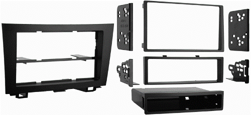 Metra 99-7873 07-11 Honda Crv DIN/DDIN Mounting Kit, Metra patented Quick Release Snap-In ISO mount system with custom trim ring, Recessed DIN opening, Includes parts for installation of double DIN radios or two single DIN radios, Removable built in storage pocket with built-in radio supports, Contoured and textured to match factory dash, Comprehensive instruction manual, All necessary hardware to install an aftermarket radio, UPC 086429059362 (997873 9978-73 99-7873)