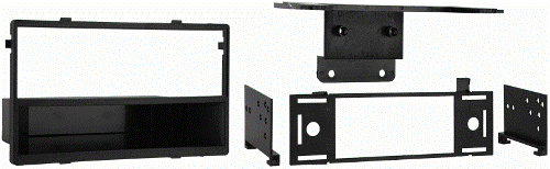 Metra 99-7892 Honda Accord 1990-1997 Odyssey 1995-1998 Mount Kit, Accommodates DIN ISO DIN and 2-shaft radios, Snaps into dash opening, Comes complete with built-in pocket that holds two CD jewel cases or two cassette cases, Rear support provisions, UPC 086429029228 (997892 9978-92 99-7892)