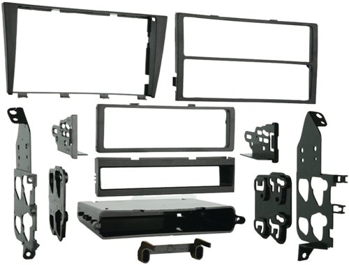 Metra 99-8151 Lexus IS Series 2001-2005 Mounting Kit, Will accommodate a full recessed DIN unit with a pocket, Fits an ISO mount unit with a pocket, Will mount two stacked ISO units, Mounts a double DIN unit, Comprehensive instruction manual, All necessary hardware included for easy installation, Painted matte black to match OEM color and finish, UPC 086429091546 (998151 9981-51 99-8151)