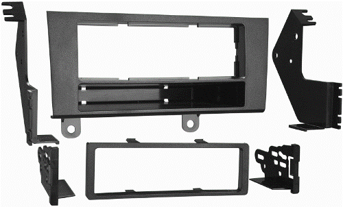Metra 99-8153 Lexus LS Series 1995-2000 Mount Kit, Metra patented Snap In ISO Support System, Oversized under radio pocket, Recessed DIN mount, ISO trim ring, Mounts factory A/C controls, Contoured to match factory dashboard, High grade ABS plastic, Comprehensive instruction manual, All necessary hardware included for easy installation, Painted matte black to match OEM color and finish, UPC 086429120918 (998153 9981-53 99-8153)