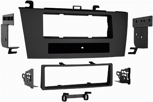 Metra 99-8212 Toyota Solara 2004-2008 Mounting Kit, Recessed DIN opening, Metra patented Snap In ISO Support System, Comes with oversized under radio storage pocket, Contoured to match factory dashboard, High grade ABS plastic, Comprehensive instruction manual, All necessary hardware included for easy installation, Kits available: 99-8212= BLack / 99-8212S= Silver, UPC 086429136674 (998212 9982-12 99-8212)