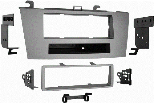Metra 99-8212S Toyota Solara 2004-2008 Mounting Kit, Recessed DIN opening, Metra patented Snap In ISO Support System, Comes with oversized under radio storage pocket, Contoured to match factory dashboard, High grade ABS plastic, Comprehensive instruction manual, All necessary hardware included for easy installation, Painted silver to match factory finish, Kits available: 99-8212= BLack / 99-8212S= Silver, UPC 086429153091 (998212S 9982-12S 99-8212S)
