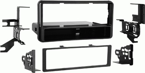 Metra 99-8219 FJ Cruiser 2007-up DIN Dash Kit, Recessed DIN opening, Metra patented Snap In ISO Support System, Comes with oversized under radio storage pocket, Contoured to match factory dashboard, High grade ABS plastic, Comprehensive instruction manual, All necessary hardware included for easy installation, UPC 086429160372 (998219 9982-19 99-8219)