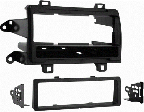 Metra 99-8224 Matrix/ Vibe 09-10 Dash Kit, Metra patented quick release snap in ISO mount system with a custom trim ring, Recessed DIN opening, Built in oversized storage pocket with built in radio supports, Painted matte black to match factory color and texture, Includes all necessary hardware for a complete installation, Harness & Antenna Connections (sold separately), 70-1761 - Toyota Harness 87-up, UPC 086429192090 (998224 9982-24 99-8224)