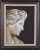 Bassett Mirror 9900-012AEC Framed Art Aphrodite, Transitional Style, 34" W x 42" H, One of our transitional-styled framed art that will work in almost any decor, UPC 036155289052 (9900012AEC 9900-012AEC 9900 012AEC 9900 012A 9900-012A 9900012A) 