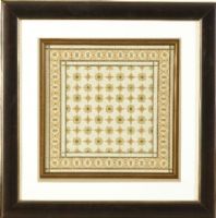 Basset Mirror 9900-108BEC Italian Mosaic II Framed Art, Transitional Style, 34" W x 34" H, One of our transitional-styled framed art that will work in almost any decor, UPC 036155289373 (9900108BEC 9900-108BEC 9900 108BEC 9900108B 9900-108B 9900 108B) 