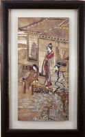 Basset Mirror 9900-124BEC Evening Sun Over Hokkaido Framed Art, 29" W x 46" Height, Old World Collection, Furnishings that quickly personalize your space, UPC 036155289427 (9900124BEC 9900-124BEC 9900 124BEC 9900124B 9900-124B 9900 124B) 