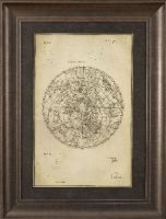 Basset Mirror 9900-130BEC Antique Astronomy Chart II Framed Art, 38" H x 29" W, One of our old world-styled framed art that will work in almost any decor, Part of the Old World Collection, UPC 036155289502 (9900130BEC 9900-130BEC 9900 130BEC 9900130B 9900-130B 9900 130B) 