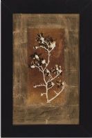 Bassett Mirror 9900-290BEC Model 9900-290B Thoroughly Modern Gold Leaf Branches II Artwork; Depicted with an Asian flair, the branch in print really stand out; Dimensions 25" x 37"; Weight 8 pounds; UPC 036155306230 (9900290BEC 9900 290BEC 9900-290B-EC 9900290B)   