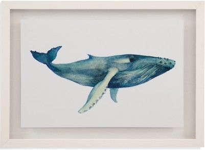 Bassett Mirror 9900-819BEC Model 9900-819B Pan Pacific The Whale's Song II Artwork, Dimensions 27