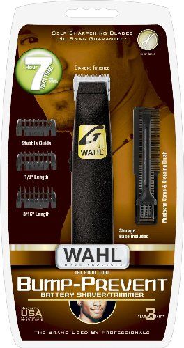 wahl bump prevent battery trimmer