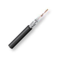 Belden 9913 0101000, Model 9913, 10 AWG, RG8, Low Loss 50 Ohm Coax Cable; Black Color; 10 AWG solid 0.108-Inch Bare copper conductor; Semi-solid polyethylene insulation; Duobond II and Tinned copper braid shield; PVC jacket; UPC 612825261643 (BTX 9913-0101000 99130101000 99130101000 9913-0101000 BELDEN) 