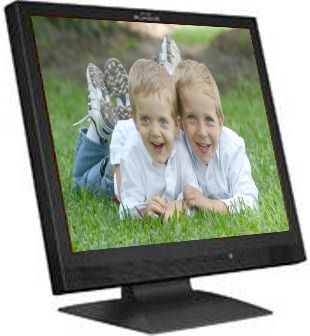 Planar 997-2795-00 Model PL1700-BK 17'' Flat Panel Monitor, Black, Anti-Glare Coating, Multi-language support, On screen display, 17