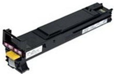Konica Minolta A0DK332 Toner cartridge, Magenta Printing Technology, Black Color, Up to 8000 pages at 5% coverage Duty Cycle, For use with Konica Minolta MC4650 Printer, New Genuine Original OEM Konica Minolta (A0DK332 A0DK-332 A0DK 332)