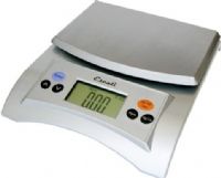Escali A115S model Aqua Digital Scale, 11 lb or 5000 gram Capacity, Pounds/Ounces, Fluid Ounces, Grams and Milliliter Measuring units, Accurately measures in 0.05 oz or 1 gram, Displays Ounces in fractions - up to 1/16 ounce or decimals, Adjustment feature for weighing liquid with different densities, Built in kitchen timer, 99 min. 59 sec., Liquid Density Table, UPC 857817000361, Silver Gray Finish (A115S A-115S A 115-S A115 S) 