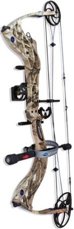 Diamond Archery A12390 Bowtech Carbon Cure Right Hand 70# RAK Bow Package, Mossy Oak Infinity, Effective Let-Off 80%, 27-30.5