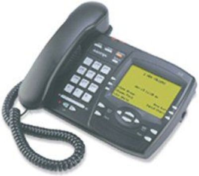 Aastra A1261-0000-10-00 Model 470 Single Line Analog Screenphone, Charcoal, Large eight-line backlit display with six display keys and contrast control, Call Display, Visual Call Waiting, and Visual Call Waiting Options, Speakerphone with Mute, UPC 775668806416 (PT470CH A126100001000 PT-470 PT 470 PT470 Nortel)