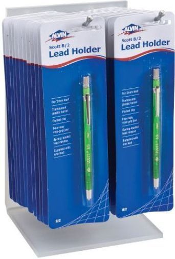 Alvin A131D Scott B/2 Lead Holder Display, Satisfaction ensured, Manufactured to the highest quality available, Size 6-3/4
