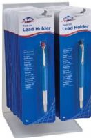 Alvin A133D Tech DA Lead Holder Display, Includes: (1) RACK53 Acrylic Peg Hook Counter Display and (24) Tech DA Lead Holders, Harmonized Code 9608404000, Shipping Dimensions 14.00 x 8.50 x 4.00 inches, Shipping Weight 0.80 lb., UPC 088354295112 (A-133D A133-D A1-33D A13-3D A133D) 