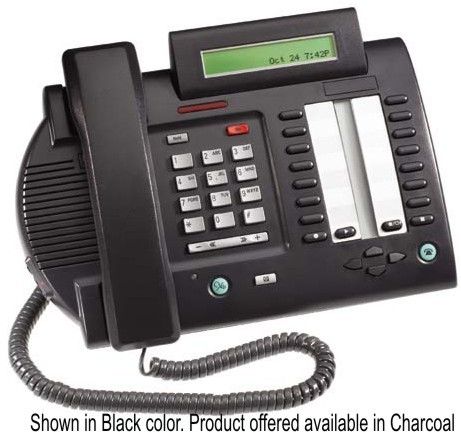 Aastra A1613-0000-10-07 Meridian 6320 Digital Centrex Telephone, Charcoal, 13 Programmable Feature Keys, 2 line X 24-character Liquid Crystal Display, Personal Greeting, Integrated CTI Interface, Message Waiting Key Indicator, Visual Message Waiting, UPC 775668806744 (A161300001007 A1613 0000 10 07 A1613-0000-1007 M6320 M-6320)