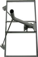 A-1 Satellite NPRM-WBC Ai Non-Pen Roof Mount Frame: J-Pipe & Support Arms Not Included: Wildblue A; Gray Color; Use For Directv, Slimline, Or Dish Network 300/500/1000.2; Can Accommodate An 18” And 24” DBS/DSS Antenna; Assembled One Piece Welded Frame; Hardware Included; Slotted Tabs To Bolt On Support Arms; Powder Coated; Shipping Weight 25 Lbs; UPC A1SATELLITENPRMWBC (A1SATELLITENPRMWBC A 1 SATELLITE NPRM WBC A-1-SATELLITE-NPRM-WBC) 