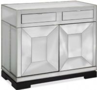 Bassett Mirror A2992EC Model A2992 Thoroughly ModernTaney Hospitality Cabinet, Cappuccino Finish, Dimensions 42" x 22" x 38", Weight 350 pounds (A2992-EC A29-92EC A2-992EC) 