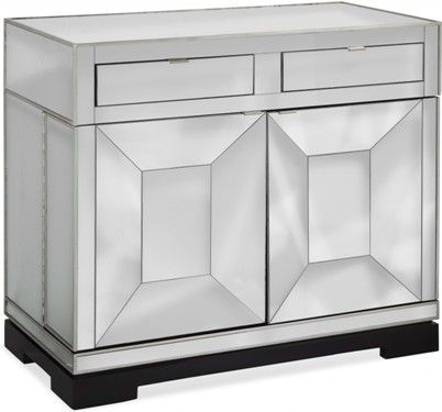 Bassett Mirror A2992EC Model A2992 Thoroughly ModernTaney Hospitality Cabinet, Cappuccino Finish, Dimensions 42