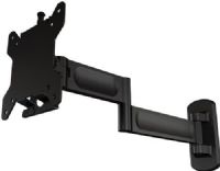 Crimson A30F Articulating Arm Wall Mount, Fits most TV's from 10" to 30", Fits all VESA mounting patterns up to 100 x 100 mm, 2" - 50.8 mm Depth from wall, 14.6" - 118.1 mm Max extension, 15°/-15° Tilt, 180° Pivot, 30 lbs Weight capacity, Wall mount, Scratch resistant epoxy powder coat finish, Aluminum / high grade cold rolled steel construction, Pre-tensioned tilt mechanism for smooth tilt adjustment, UPC 815885010415 (A30F A-30F A 30F A30-F A30 F) 