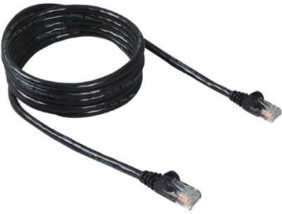 Belkin A3L850-07-BLK-S FastCAT 5E UTP Ethernet Patch Cable, 7 feet, Black, Premium Category, RJ45M/RJ45M RJ45 male/male connectors, Snagless molding protects connections, Gold-plated connectors ensure clean transmission, Provides extra headroom over the standard CAT5e cable and is perfect for use with 10-and 100Base-T and Gigabit Ethernet networks, UPC 722868174500 (A3L85007BLKS A3L850-B-LK-S A3L850BLKS A3L85007BLK A3L85007B A3L85007 A3L850)