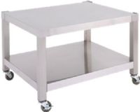 Garland A4528351 Stainless Steel Equipment Stand with CastersStainless Steel Leg Construction, 36" x 26.25",  Undershelf Table Style, Stainless Steel Top Material, Stainless Steel Undershelf Construction, Standard Duty Usage, 2" square tubing legs for stability, Designed for use with counter equipment with 4" legs, For select 36" wide countertop cooking equipment, Stainless steel construction (A4528351 A-4528351 A 4528351) 