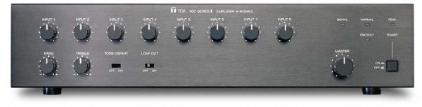 TOA Electronics A-912MK2 Modular Mixer And Power Amplifier, 8-Channel, 120 Watts RMS, Black (A912MK2 A 912MK2)