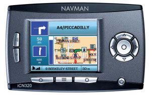 Navman AA005364-5E2 Model iCN 320 Mobile GPS Navigator with integral GPS receiver, SmartSt 2005 & 2GB SD Card of Maps (AA0053645E2, AA005364 5E2, AA005364, ICN320, ICN-320)