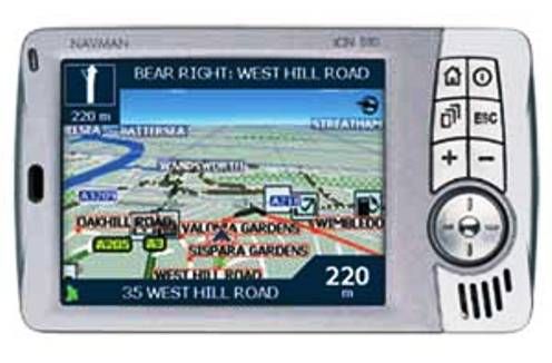 Navman AA005380 Model iCN510 Vehicle GPS Nav System, 3.5 inch landscape display with 320 x 240 resolution and 65,000 color display (AA005380 AA0-055380 ICN-510 ICN510)