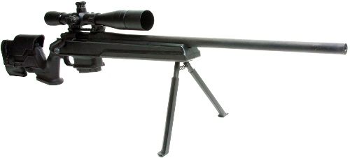 ProMag AA700B Archangel Precision Stock for Remington 700, Aluminum bed-block, Extremely durable construction, Precision fit inlet provides excellent accuracy, Free-float barrel channel accepts most barrel contours, Integrated forend flush-fit bi-pod features push-button/one-hand deployment, UPC 708279011436 (AA-700B AA 700B AA700)