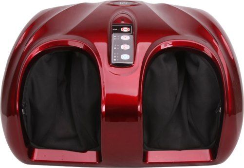Sunpentown AB-762R Reflexology Foot Massager; Elegant and ergonomic design; Infrared light for increase of blood circulation; Four groups of massager heads for comfortable kneading experience; Vibrating plate stimulates acupoints; Kneading and percussion massage target vital reflex points on the feet and soles, achieving positive reflexology effects; UPC 876840005990 (AB762R AB 762R)