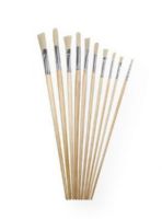 Heritage Arts ABP105 10-Piece Long Handle Oil Brush Value Set; Value set includes 10 long handle oil brushes with best bristles: flats in 2, 6, 10, 14, 18 and rounds in 2, 6, 10, 14, 18; Shipping Weight 0.2 lb; Shipping Dimensions 14.96 x 3.35 x 1.00 in; UPC 088354810698 (HERITAGEARTSABP105 HERITAGEARTS-ABP105 HERITAGEARTS/ABP105 ARTWORK) 