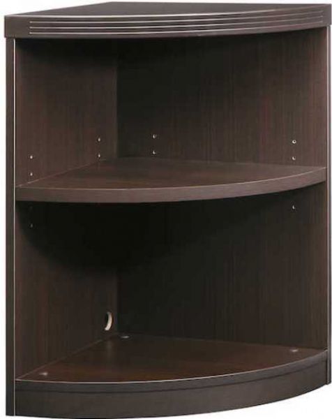 Mayline ABQ2-MOC Aberdeen Series Two-Shelf - Quarter-Round Bookcase, 17