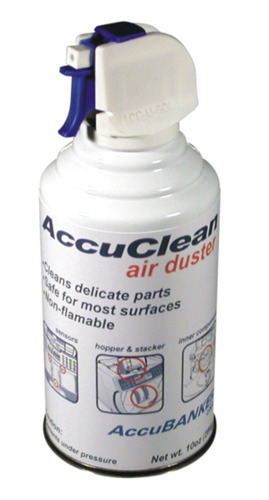 AccuBANKER AC100 AccuClean Air Duster, Saves time, Anyone can use it, Reaches small and conspicuous areas, Great for bill counters and counterfeit detectors, Works on other electronics (ACCUBANKERAC100 AC100 AC-100)