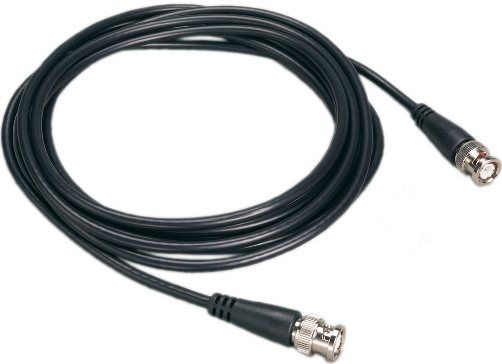 Audio-Technica AC12 RF Antenna Cable 12' (3.6 m), Impedance 50 ohms, Nominal capacitance 28.5 pF/ft, Insertion loss 8.4 dB (per 100' @ 400 MHz), BNC to BNC connectors, RG58-type cable, 20 AWG solid center conductor, UPC 42005124824, Heavy-duty molded BNC connectors, Foam-polyethylene Dielectric, PVC Jacket, Ideal for portable or fixed-installation applications, UPC 042005124572 (AC-12 AC 12)