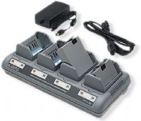 Zebra Technologies AC18177-5 Battery Charger; QL Series US Lithium-ion Quad Charger; Charge up to 4 batteries; Compatible with QL220, QL320, QL420 Batteries; UPC 024606550516, Weight 2 lbs (AC181775 AC18177-5 AC18177 5 ZEBRA-AC18177-5) 