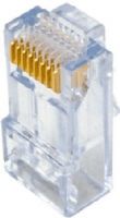 On-Q AC346025 Cat6 EZ-RJ45 Connectors (Pack of 25), Clear, 4 Pair Count, Insulation displacement Termination, Flammabillity Rating 94-V0, Humidity Max 93% non-condensing, Contact Resistance 10 milliohms max, Operating Temperature Celsius minus 40 to +85, Conductors with an O.D. Range of 0.037" to 0.042", Dimensions (DxHxW): 0.885 x 0.312 x 0.46 inches, Weight 0.1 Lbs, UPC 804428008989 (AC-346025 AC 346025) 