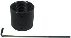 Peerless ACC109 Extension column connector, Black; For use with Jumbo 2000 Series ceiling mounts with extension column addition, UPC 735029202844 (ACC 109 ACC-109)