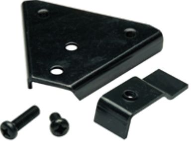 Peerless ACC455 Hanger Brackets and Clamps for CMJ 455 Suspended Ceiling Plate, Black, Includes 4 Hanger Brackets and 4 Clamps for additional stability, UPC 735029207160 (ACC-455 ACC 455 AC-C455)