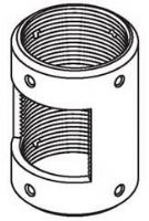 Peerless ACC850S Extension Column Connector with Cord Management, Silver (ACC 850S, ACC-850S, ACC850-S, ACC850, ACC 850, ACC-850) 