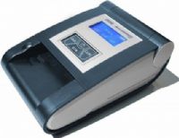 AccuBANKER D580-220 Pro Authenticator Multi-Currency Detector; 5" x 8" x 3.5" Dimensions; Power Consumption 10 Watts; US Dollar EUR, GBP, ZAR, MXN, BRL, TRL, NGN Currency Accepted; IR Detection: Verifies paper density; UV Detection: Verifies paper composition; Magnetic Detection: Verifies magnetic ink authenticity; 2.50 lbs (1.13 kg) approx Weight; 220V, 50/60 Hz Power Source; AC / DC adapter or internal rechargable batteries;  (ACCUBANKERD580220 D580220 D580-220 D-580220) 