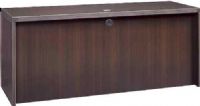 Mayline ACD6024-MOC Aberdeen Series 60" Credenza, 58" Distance Between Legs, 58" W x 20.19" D x 27.25" H Inside Dimensions, 1.63" thick work surface, 1 standard grommet, 3" recessed modesty panel, Mouse hole, Quality, stylish laminate and veneer, Mocha Tf Laminate Finish,  UPC 760771879624 (ACD6024 ACD-6024 ACD 6024 ACD-6024-MOC ACD 6024 MOC ACD6024MOC) 