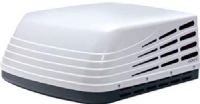 Advent Air ACM150 Rooftop Air Conditioner, White; 15000 BTUs; 115 Volt AC Power; Rigid, Metal Constructed Base Pan; Premium, Thick, Watertight Vent Opening Gasket with Six Dense Foam Support Pads; Three Fan Speeds Installs in Standard 14.25" x 14.25" Vent Opening; Weight 50.00 Lbs; UPC 681787020520 (AC-M150 ACM-150 ACM 150) 