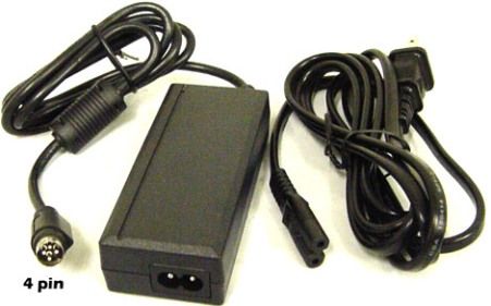 Bytecc AC-ME740 Extra Power Cord and AC Adapter (4 pin) Set For use with BT-380 Series External Enclosure, ME-740 Series External Enclosure and T-200 Series Docking Station (ACME740 AC ME740 ACM-E740 ACME-740)